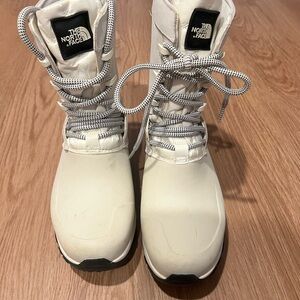The North Face Cream Winter Boots